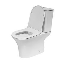 Унітаз підлоговий Insana Stiff білий керамічний, фото 4