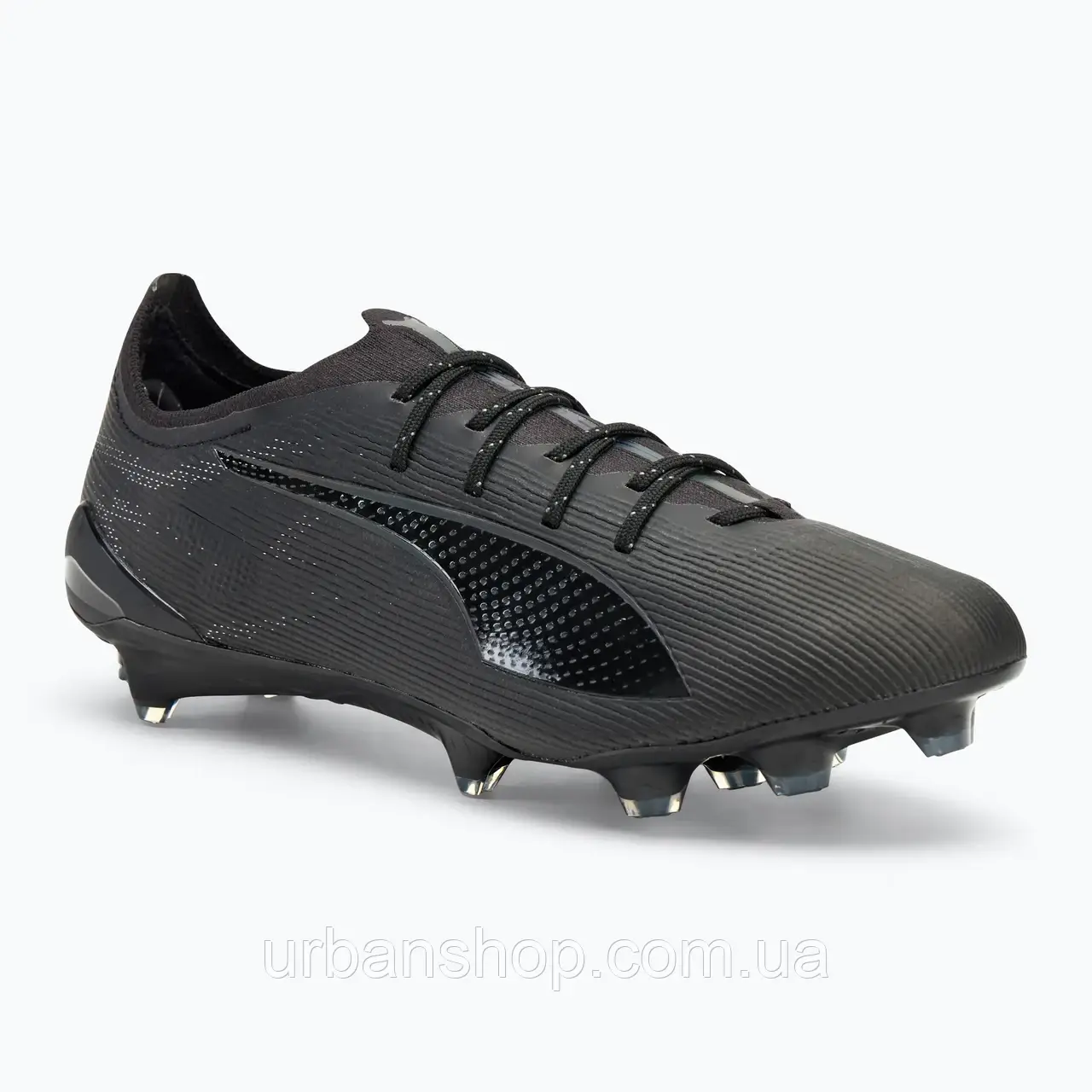 Urbanshop com ua Кросівки футбольні PUMA Ultra 5 Ultimate FG puma black/puma silver/shadow grey РОЗМІРИ