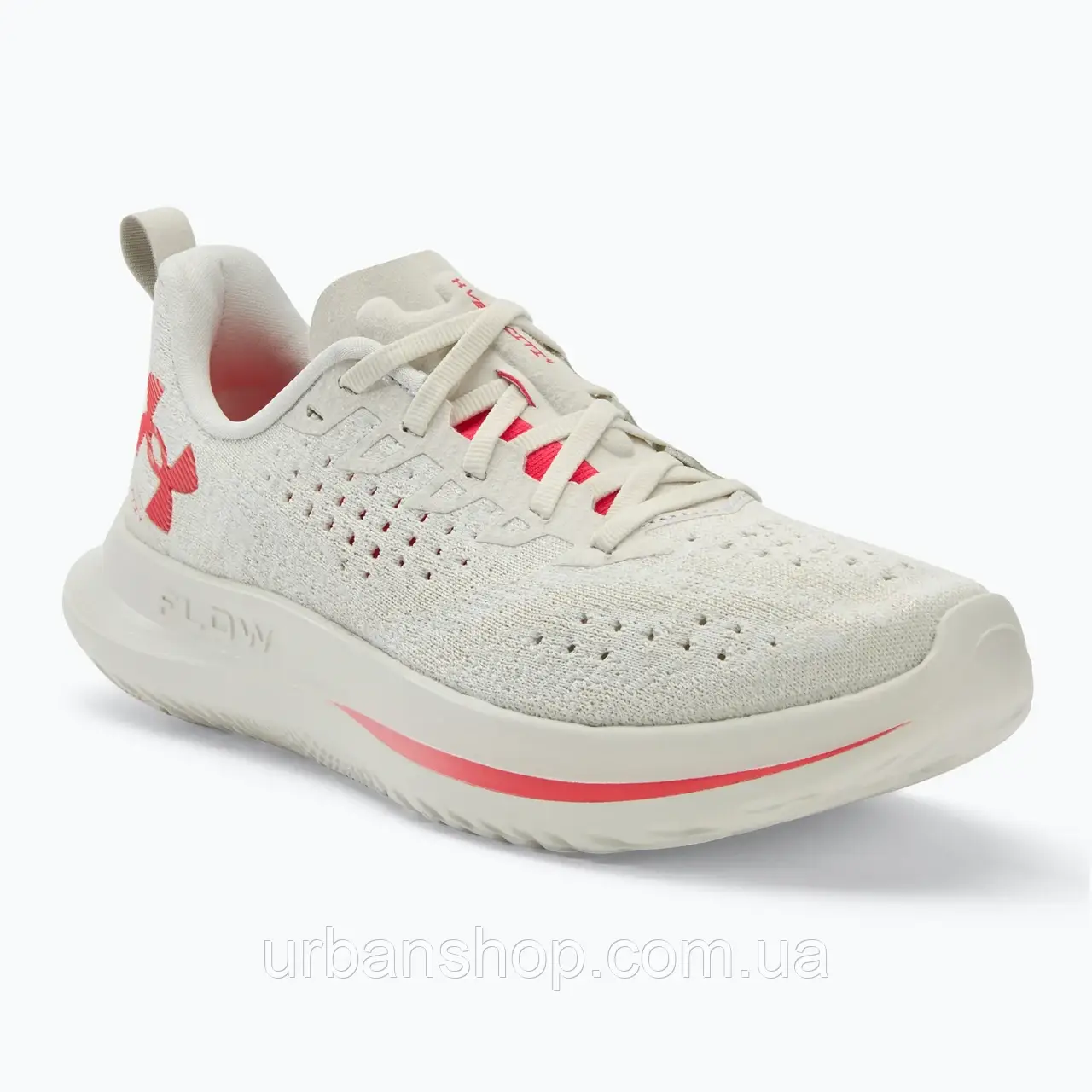 Urbanshop com ua Кросівки для бігу жіночі Under Armour Velociti 4 SE summit white/white clay/racer red РОЗМІРИ
