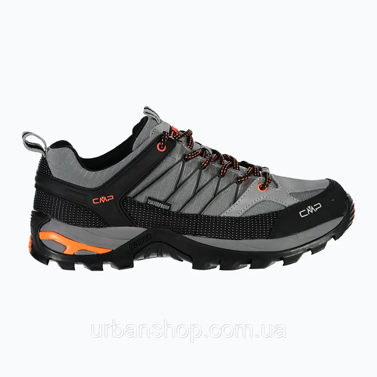 Urbanshop com ua Черевики трекінгові чоловічі CMP Rigel Low Wp cemento/nero РОЗМІРИ ЗАПИТУЙТЕ
