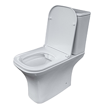 Унітаз підлоговий Insana Henk rim білий керамічний безободковий, фото 2