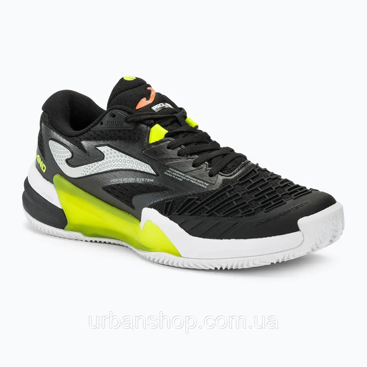 Urbanshop com ua Кросівки тенісні чоловічі Joma Roland C black РОЗМІРИ ЗАПИТУЙТЕ
