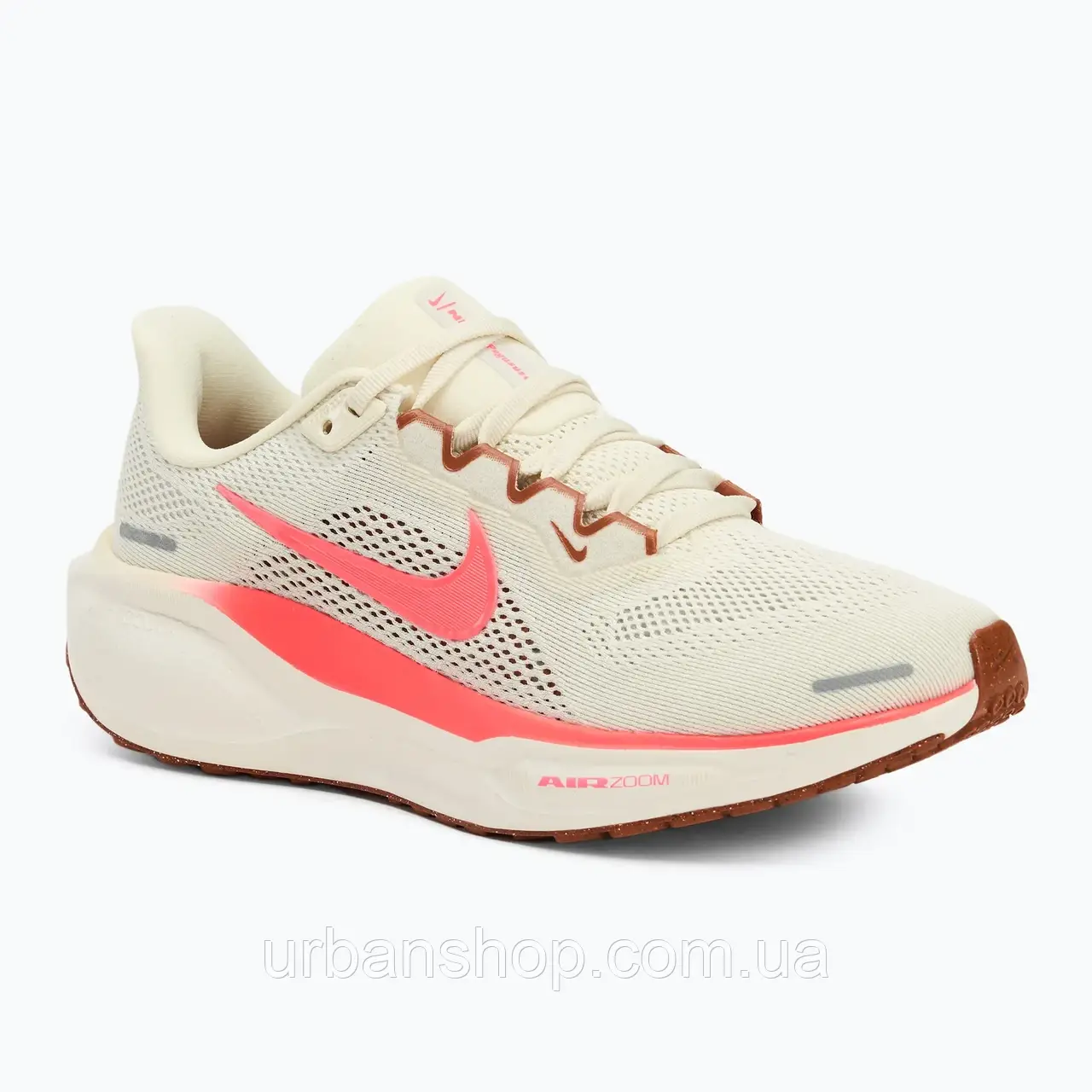 Urbanshop com ua Кросівки для бігу жіночі Nike Pegasus 41 coconut milk/ photon dust/ sail/ hot punch РОЗМІРИ