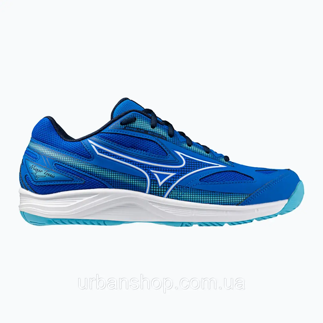 Urbanshop com ua Кросівки тенісні Mizuno Break Shot 4 AC mugen blue/ white/ river blue РОЗМІРИ ЗАПИТУЙТЕ