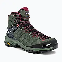 Urbanshop com ua Взуття трекінгове жіноче Salewa Alp Trainer 2 Mid GTX зелене 00-0000061383 РОЗМІРИ ЗАПИТУЙТЕ