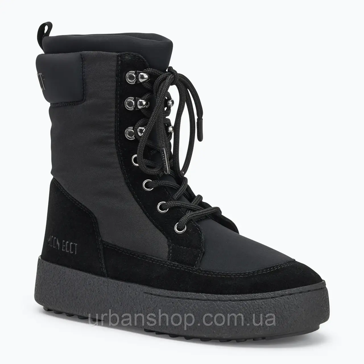 Urbanshop com ua Черевики зимові жіночі Moon Boot Ltrack Combat black РОЗМІРИ ЗАПИТУЙТЕ