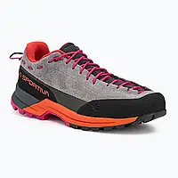 Urbanshop com ua Жіночі кросівки La Sportiva Tx Guide Шкіряні сірі/вишневі томати РОЗМІРИ ЗАПИТУЙТЕ
