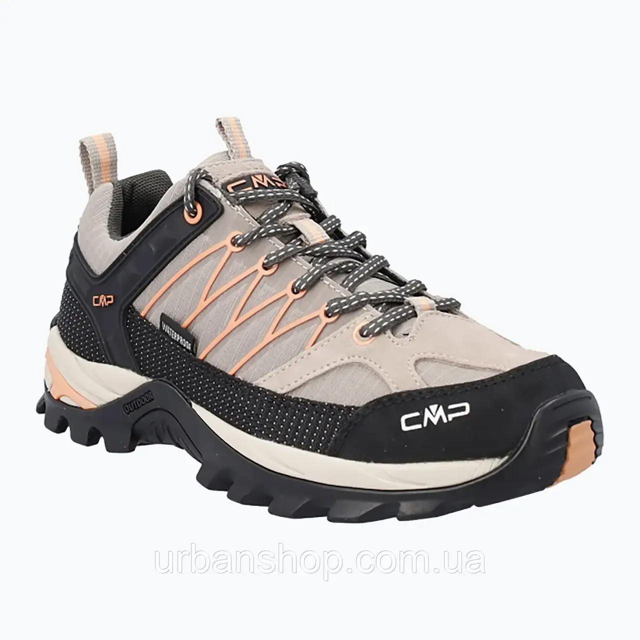 Urbanshop com ua Черевики трекінгові жіночі CMP Rigel Low Wp sabbia/salmone РОЗМІРИ ЗАПИТУЙТЕ