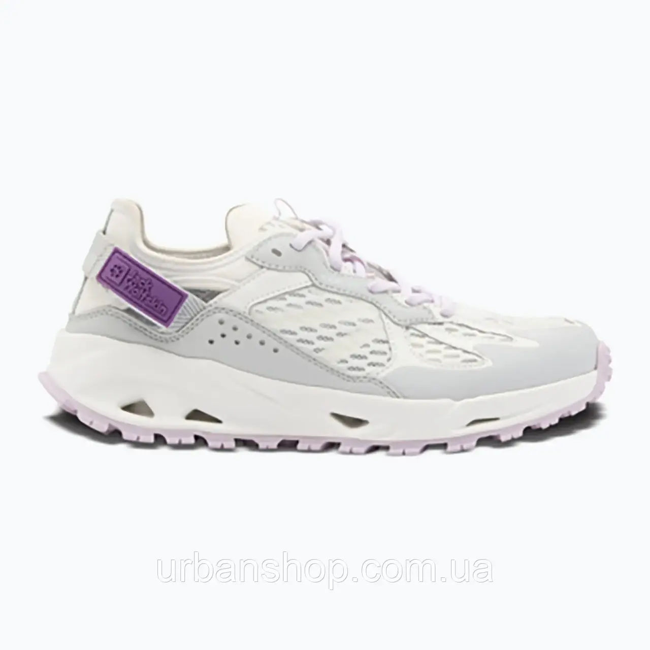 Urbanshop com ua Кросівки туристичні жіночі Jack Wolfskin Prelight Hybrid Vent Low pale lavender РОЗМІРИ