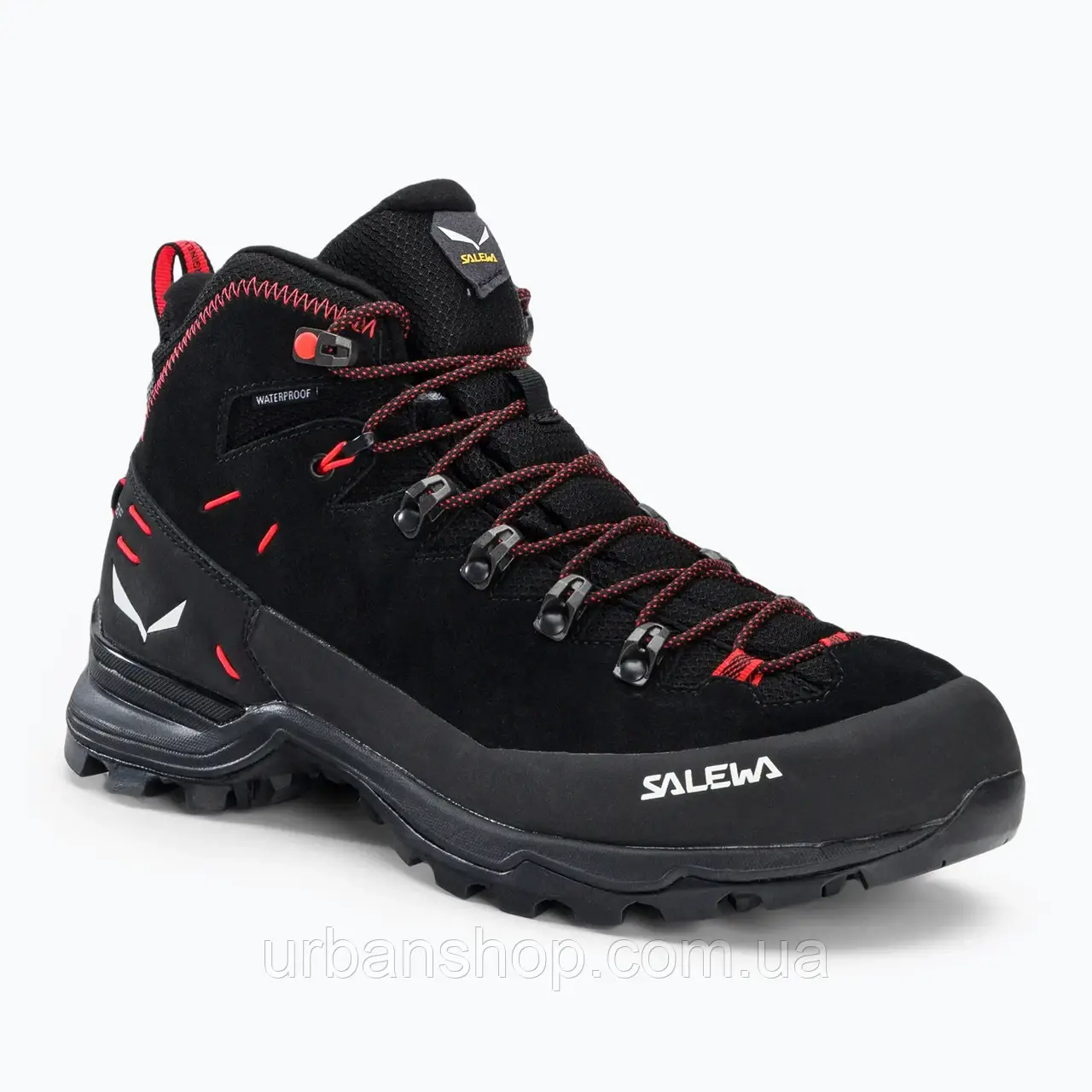 Urbanshop com ua Черевики для трекінгу жіночі Salewa Alp Mate Winter Mid WP чорні 00-0000061413 РОЗМІРИ