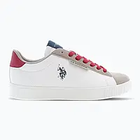 Urbanshop com ua Чоловічі кросівки U.S.Polo Assn TYMES011 білий/червоний РОЗМІРИ ЗАПИТУЙТЕ