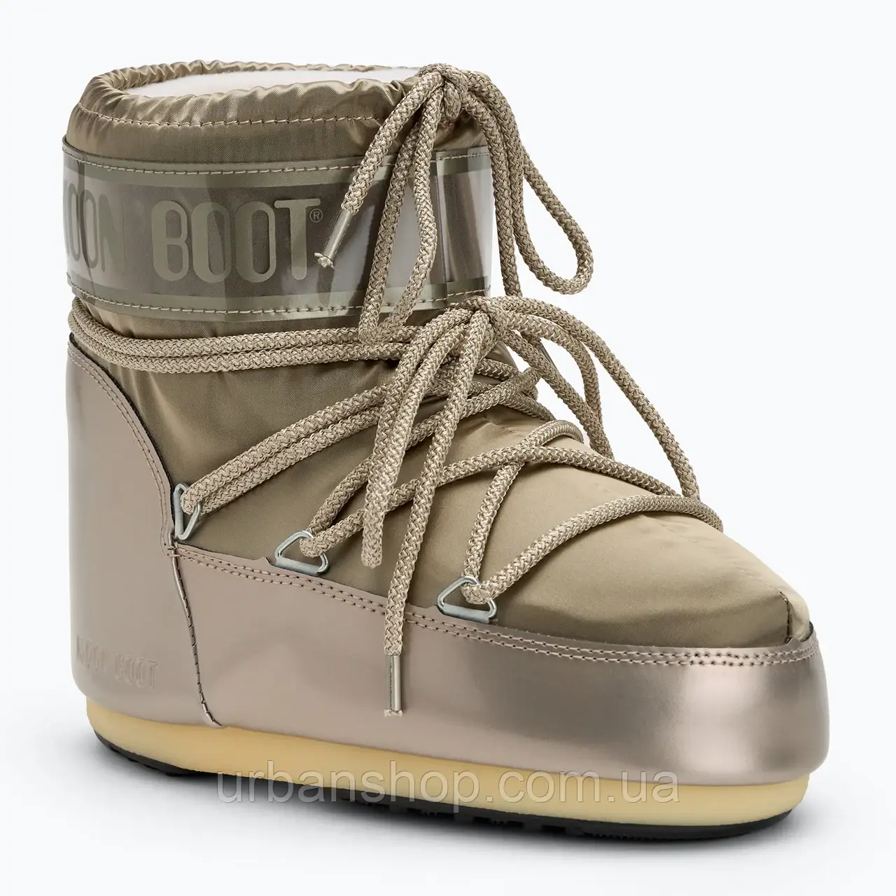 Urbanshop com ua Черевики жіночі Moon Boot Icon Low Glance platinum РОЗМІРИ ЗАПИТУЙТЕ