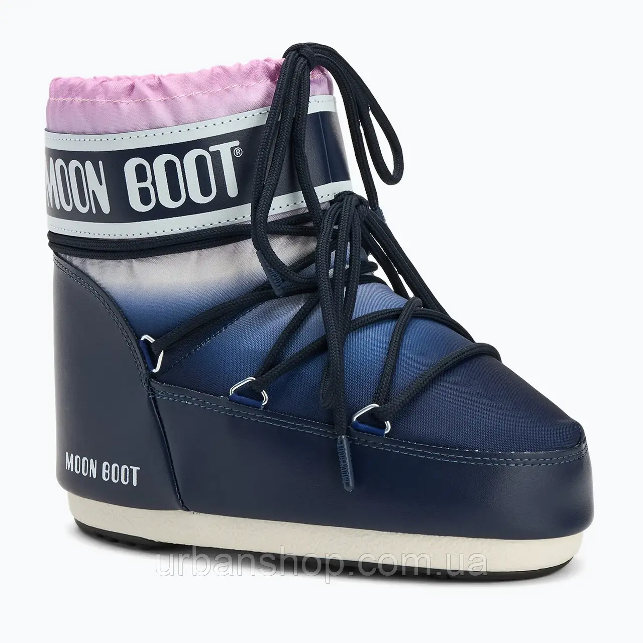 Urbanshop com ua Черевики зимові жіночі Moon Boot Icon Low Moonrise blue РОЗМІРИ ЗАПИТУЙТЕ