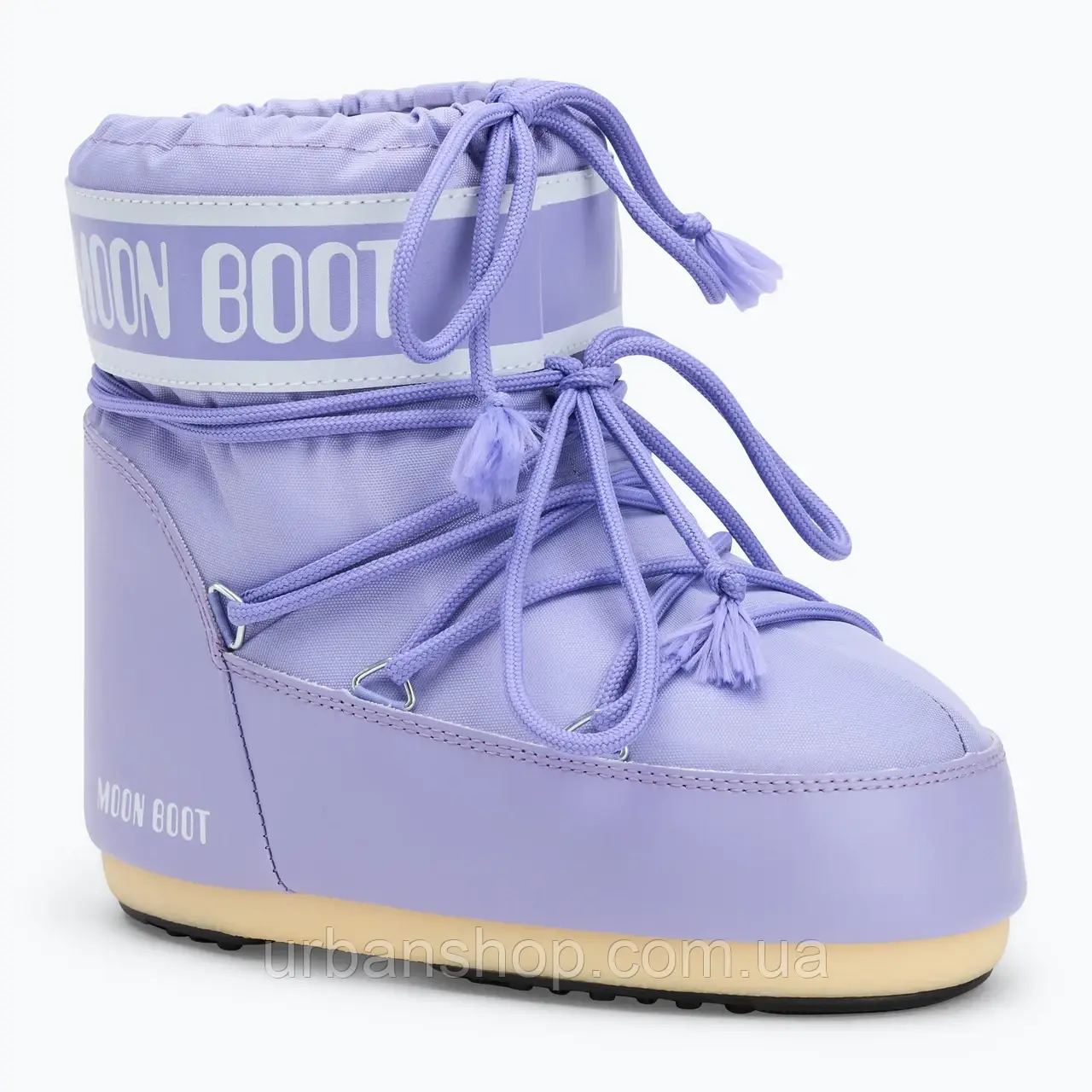 Urbanshop com ua Черевики зимові жіночі Moon Boot Icon Low Nylon lilac РОЗМІРИ ЗАПИТУЙТЕ