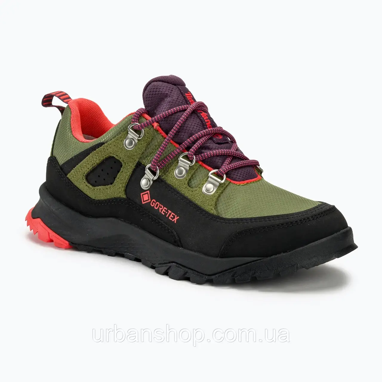Urbanshop com ua Жіночі черевики Timberland Lincoln Peak Low Lace Gtx середні зелені сітка РОЗМІРИ ЗАПИТУЙТЕ