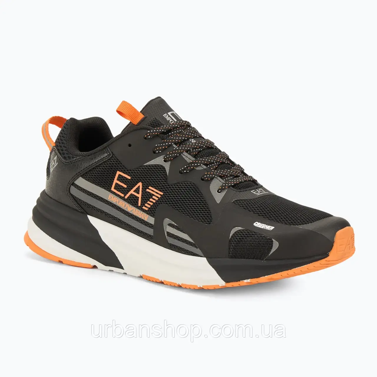 Urbanshop com ua Кросівки EA7 Emporio Armani Crusher Distance Thunder black/ autumn sunset РОЗМІРИ ЗАПИТУЙТЕ