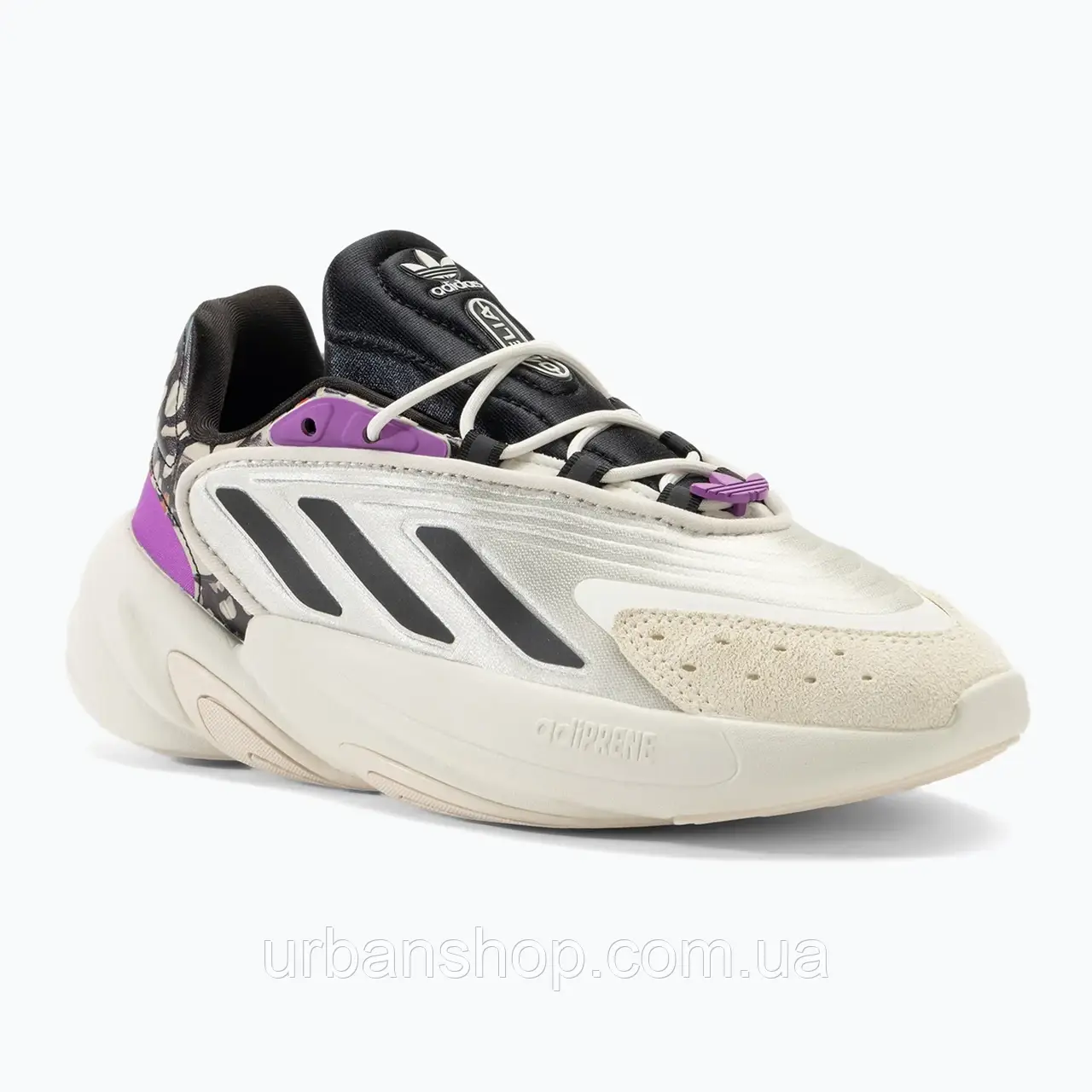 Urbanshop com ua Кросівки жіночі adidas Ozelia off white/core black/shock purple РОЗМІРИ ЗАПИТУЙТЕ