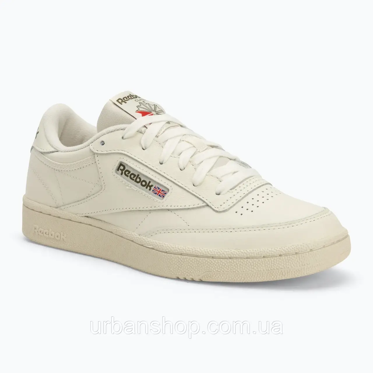 Urbanshop com ua Кросівки Reebok Club C 85 крейдяні/крейдяні/чорні РОЗМІРИ ЗАПИТУЙТЕ