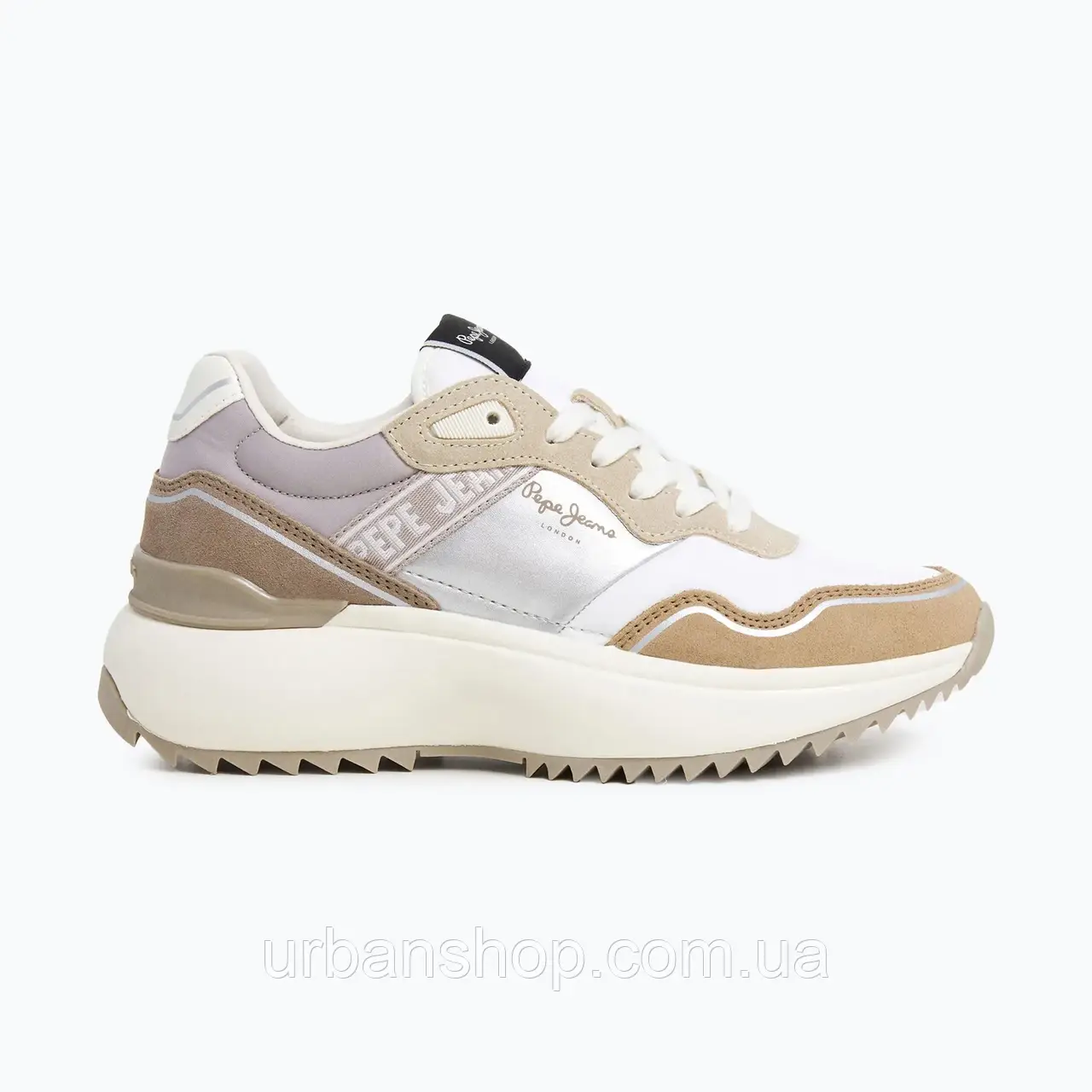 Urbanshop com ua Кросівки жіночі Pepe Jeans Kimi Glam beige РОЗМІРИ ЗАПИТУЙТЕ