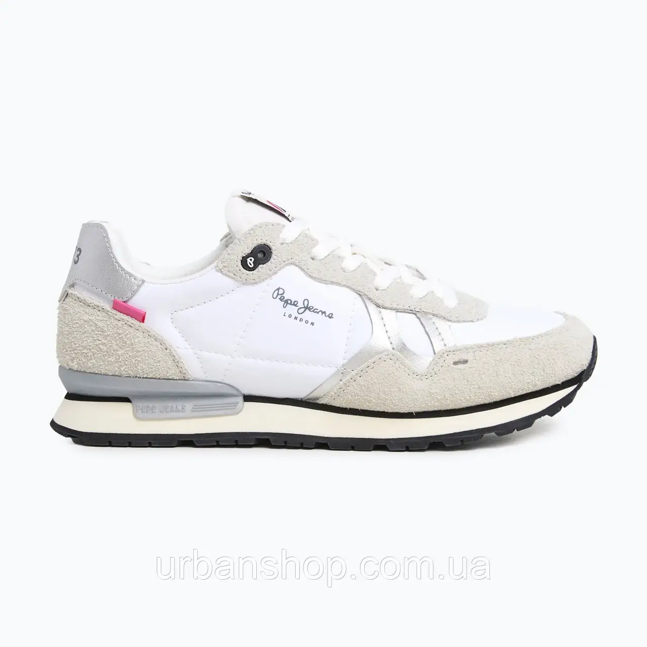 Urbanshop com ua Кросівки жіночі Pepe Jeans Brit Fly white РОЗМІРИ ЗАПИТУЙТЕ