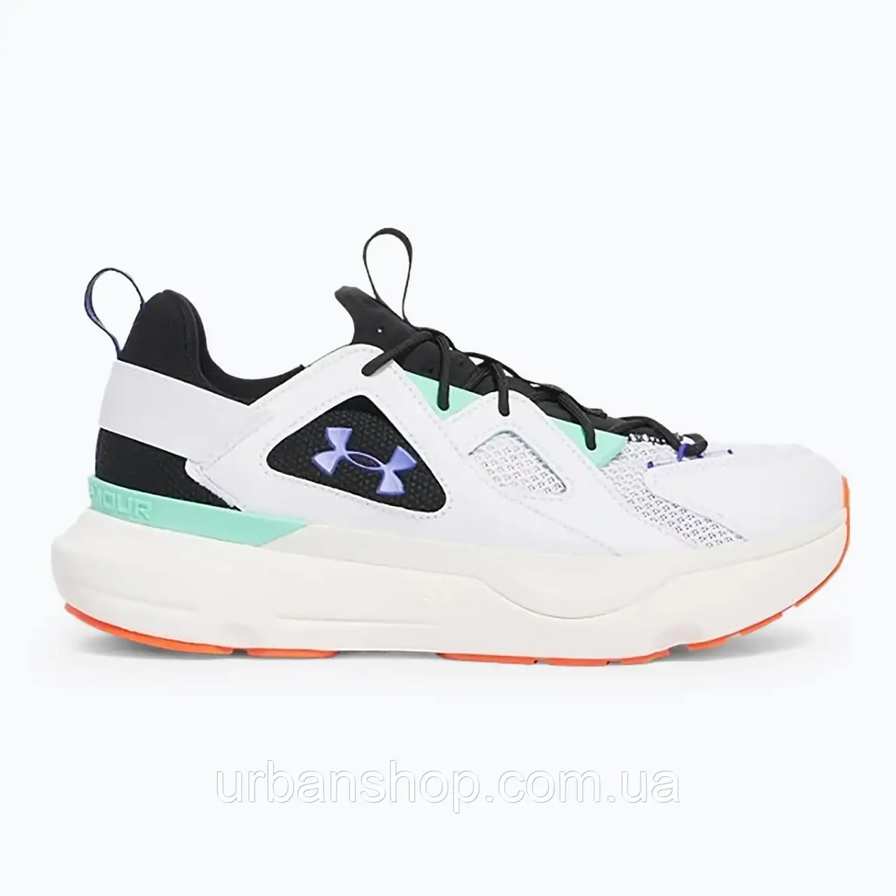 Urbanshop com ua Кросівки Under Armour Infinite MVMNT SE white/white quartz/virtual violet РОЗМІРИ ЗАПИТУЙТЕ