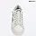 Urbanshop com ua Кросівки KARL LAGERFELD Kapri Signia Rhinestone white leather w/silver РОЗМІРИ ЗАПИТУЙТЕ, фото 9