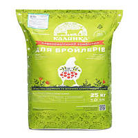 Комбикорм Калинка для бройлеров, Финиш ПК 6-4 для бройлера (от 36 дн) 7027, 25 кг