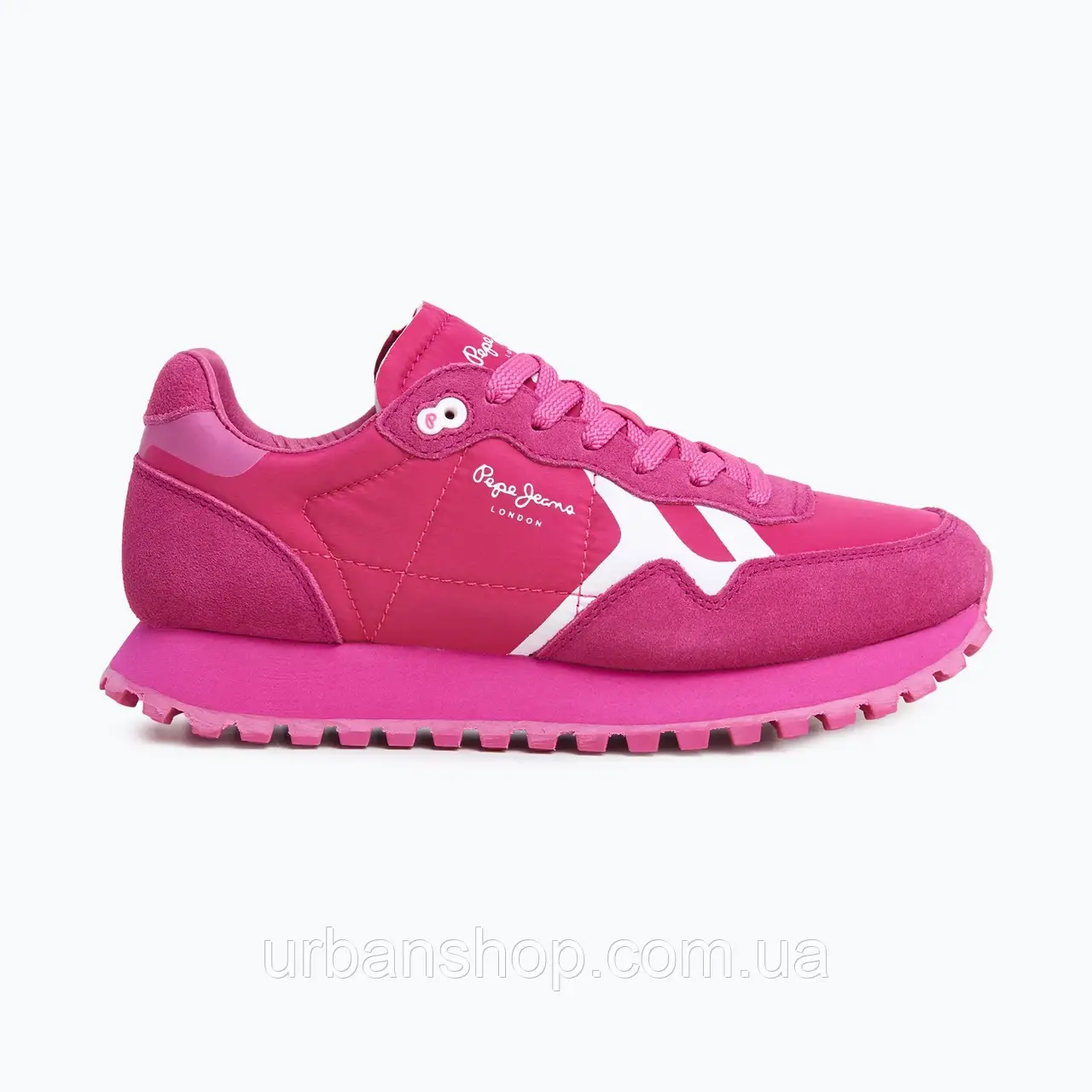 Urbanshop com ua Кросівки жіночі Pepe Jeans Brit-On Bold fuchsia РОЗМІРИ ЗАПИТУЙТЕ