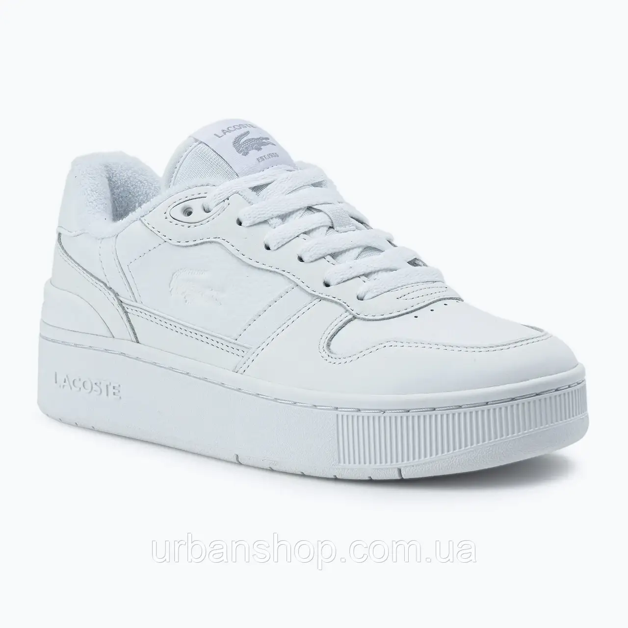 Urbanshop com ua Жіночі туфлі Lacoste T-Clip Platform білі РОЗМІРИ ЗАПИТУЙТЕ