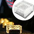 Садовий світильник куб льоду Ice cube 1 шт. на сонячній батареї теплий білий, фото 6