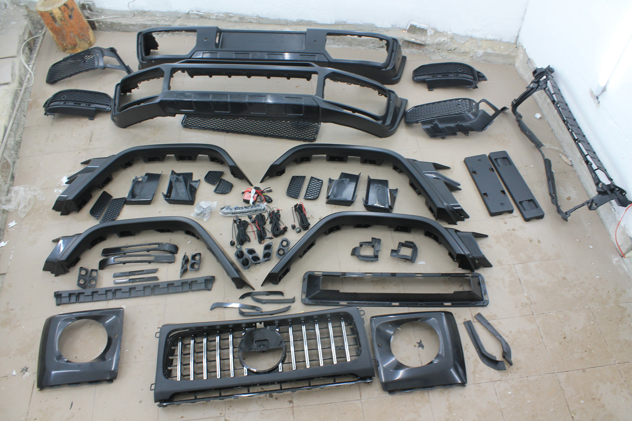 Обвіс Mercedes-Benz G-class W463А / W464 (2018+), стиль Brabus (Сhery), фото 1