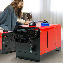 Автономний дизельний універсальний обігрівач POWER ON KD12-9-2  12,24,220 В 5кВт