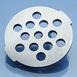 Решітка м'ясорубки Tefal HV4 HV8 HV2 NE44 NE62 NE66 NE463138 NE685838 NE448838 NE445138 NE20 груба 7,5мм нержавійка оригінал, фото 7