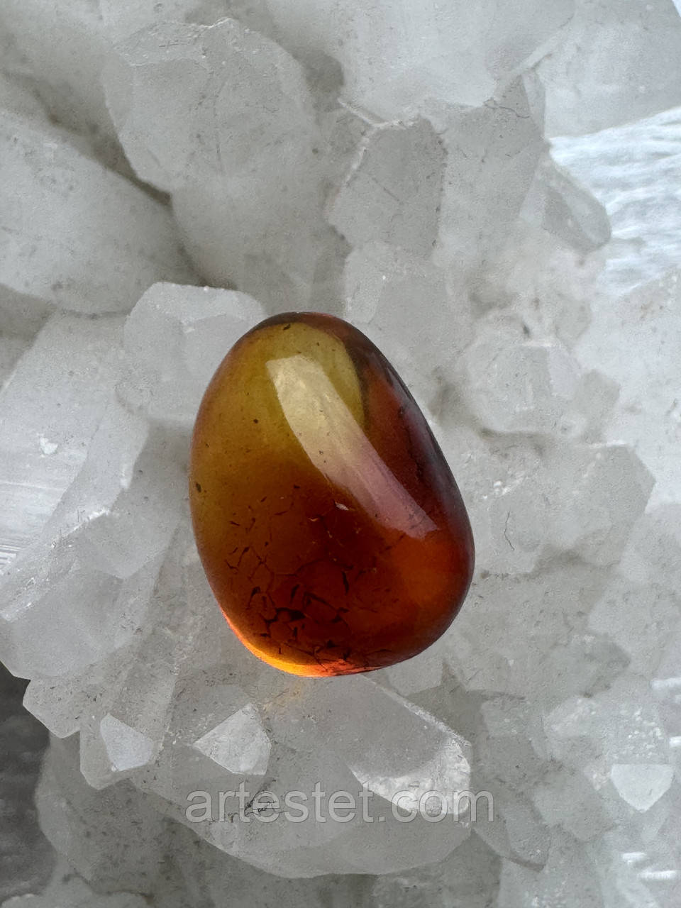 Бурштин натуральний камінь, фото 1