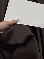 Матова Тканина атлас blackout Коричнева, висота 3м (M30-40), фото 3