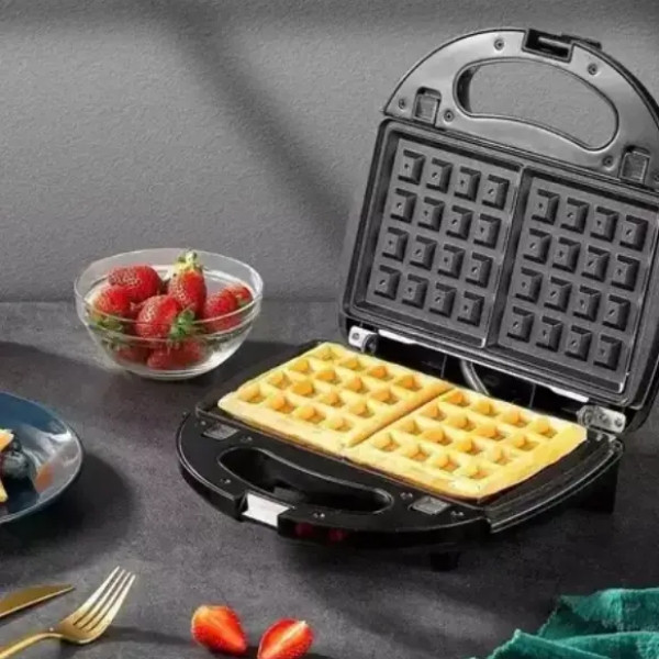 Мультимейкер 7в1 зі змінними пластинами з антипригарним покриттям 750 Вт SOKANY SK-907, фото 1