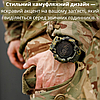 Зелений чоловічий годинник армійський тактичний з підсвічуванням протиударний водонепроникний наручний Skmei, фото 7