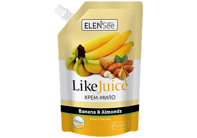 Мило рідке ElenSee Банан та Мигдаль, 460 мл