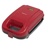 Мультимейкер 5в1 з антипригарним покриттям 650 Вт Sokany SK-08048 Червоний, фото 4