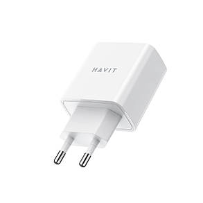 Зарядка USB Havit HV-UC110 20W usb C white, фото 4