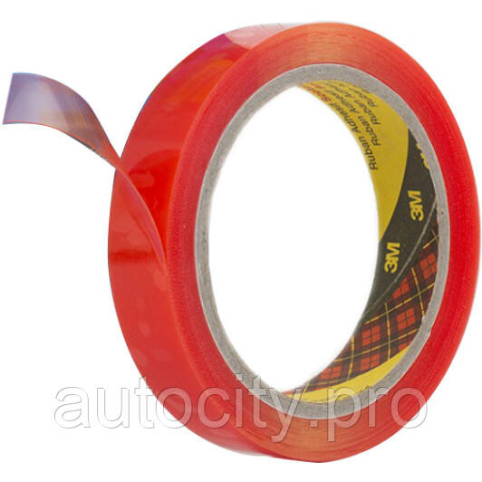 Скотч двосторонній 8мм*5м (прозорий) 3М, фото 1