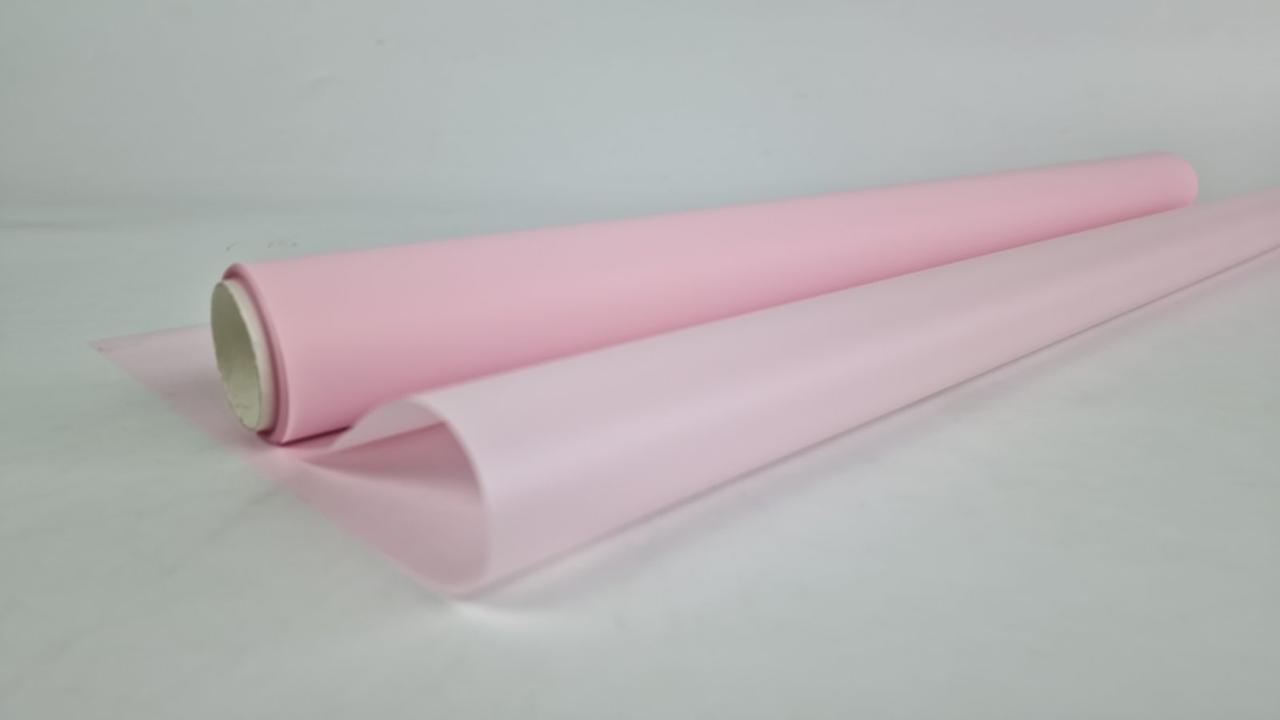 Калька для квітів Рулон 10 м тонований матовий (9) (h500) No13 Світла пудра (1 шт.), фото 1