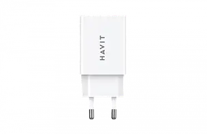 Зарядка USB Havit UC003B 3A White 2usb, фото 3