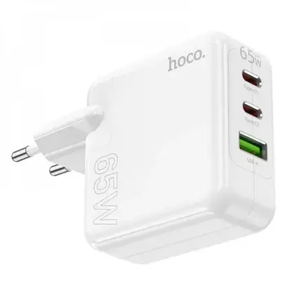 Зарядка USB HOCO C115A 65W White, фото 1