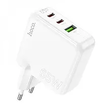 Зарядка USB HOCO C115A 65W White, фото 6