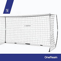 Футбольні ворота OneTeam Flex Square 300 x 155 cm, фото 3