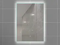 Зеркало AVT с контурной LED подсветкой и сенсорным выключателем для ванной комнаты 500х700мм