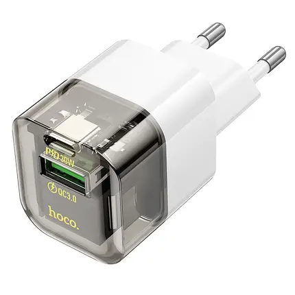 Зарядка USB HOCO C131A PD30W+USB Q3.0, фото 1