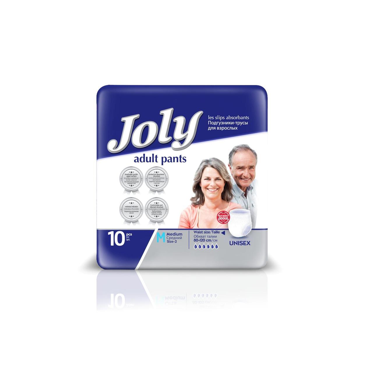 Підгузки для дорослих Joly Трусики 2 Medium 10 шт