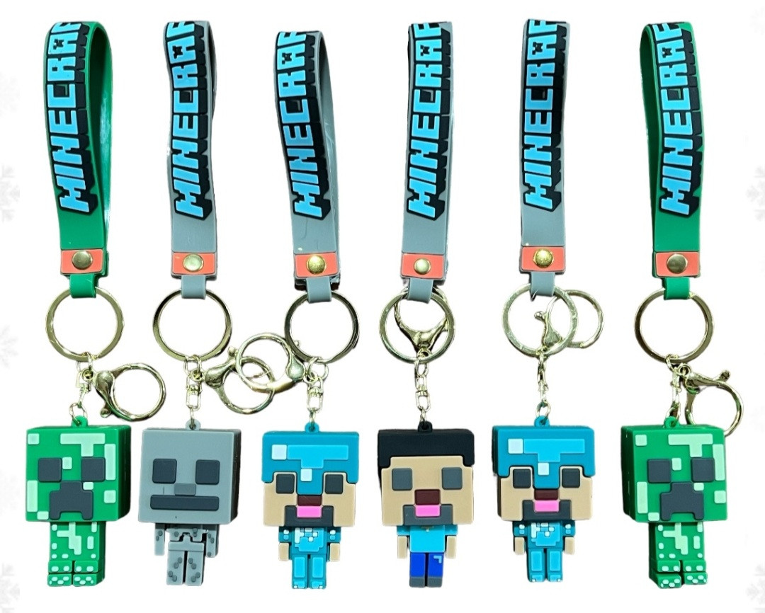 Набір ібрелків Майнкрафт 12 штук, фото 1